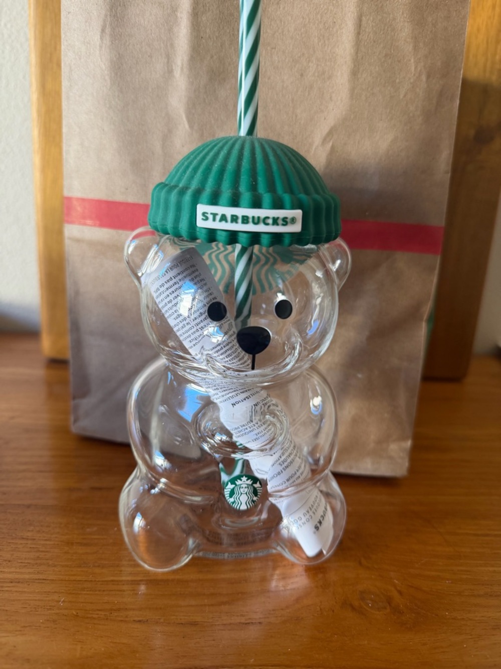 NWT Authentic Starbucks Bear-Shaped Cup